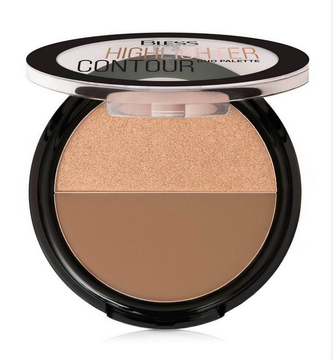 Палетка для контурінгу Bless Beauty Duo palette highlighter contour № 03