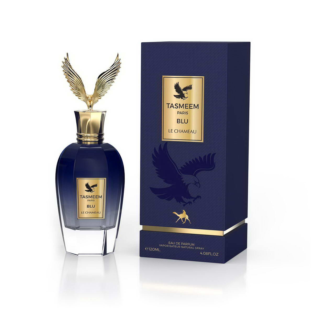 Парфумована вода унісекс Le Chameau Tasmeem Paris Blue 120 мл (MM36008)