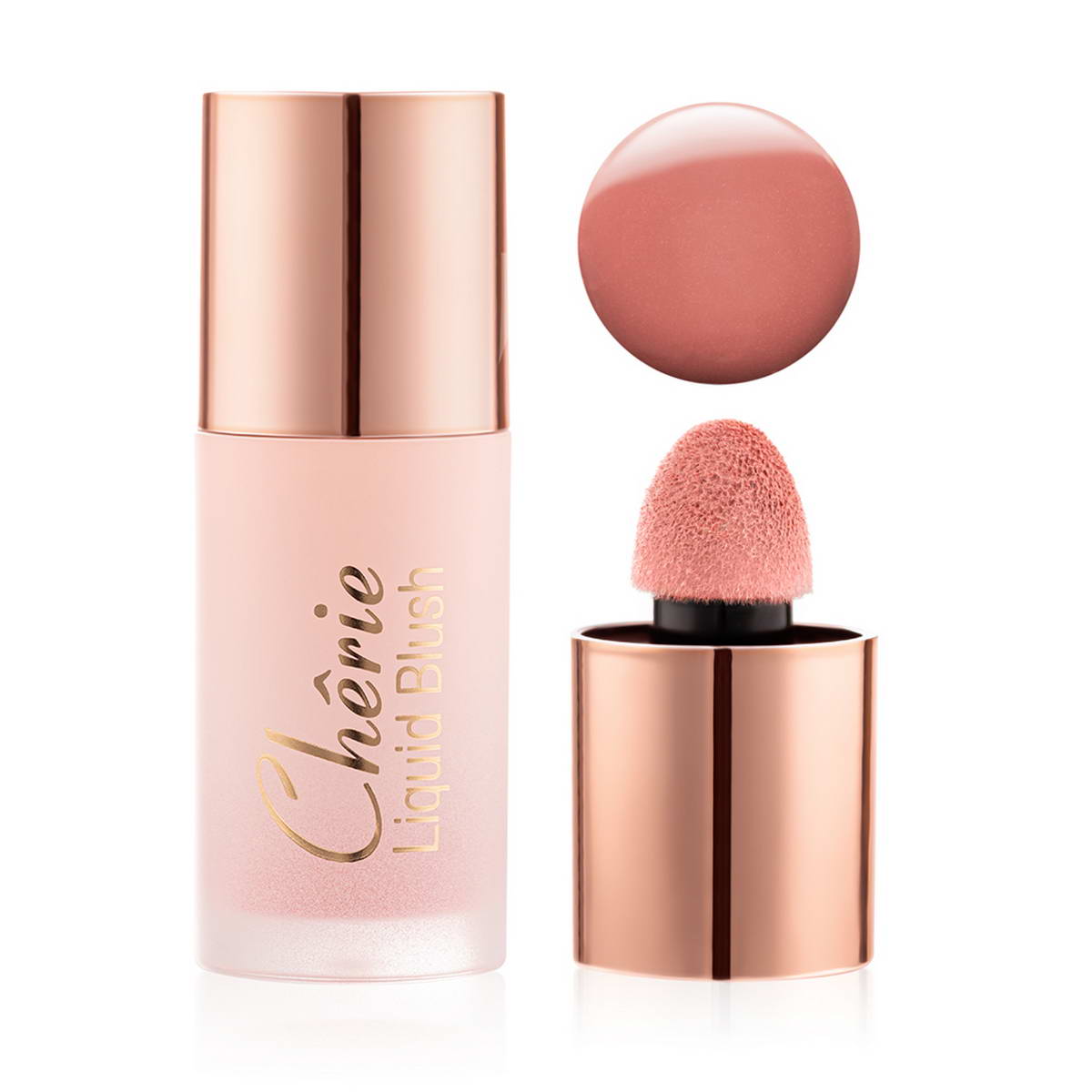 Рум'яна для обличя рідкі TopFace Cherie PT356 (03 - Blossom) 6 мл