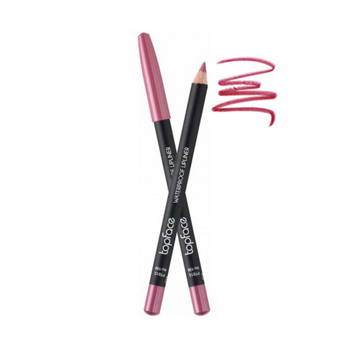 Олівець для губ водостійкий TopFace Waterproof Lipliner PT613 (108)
