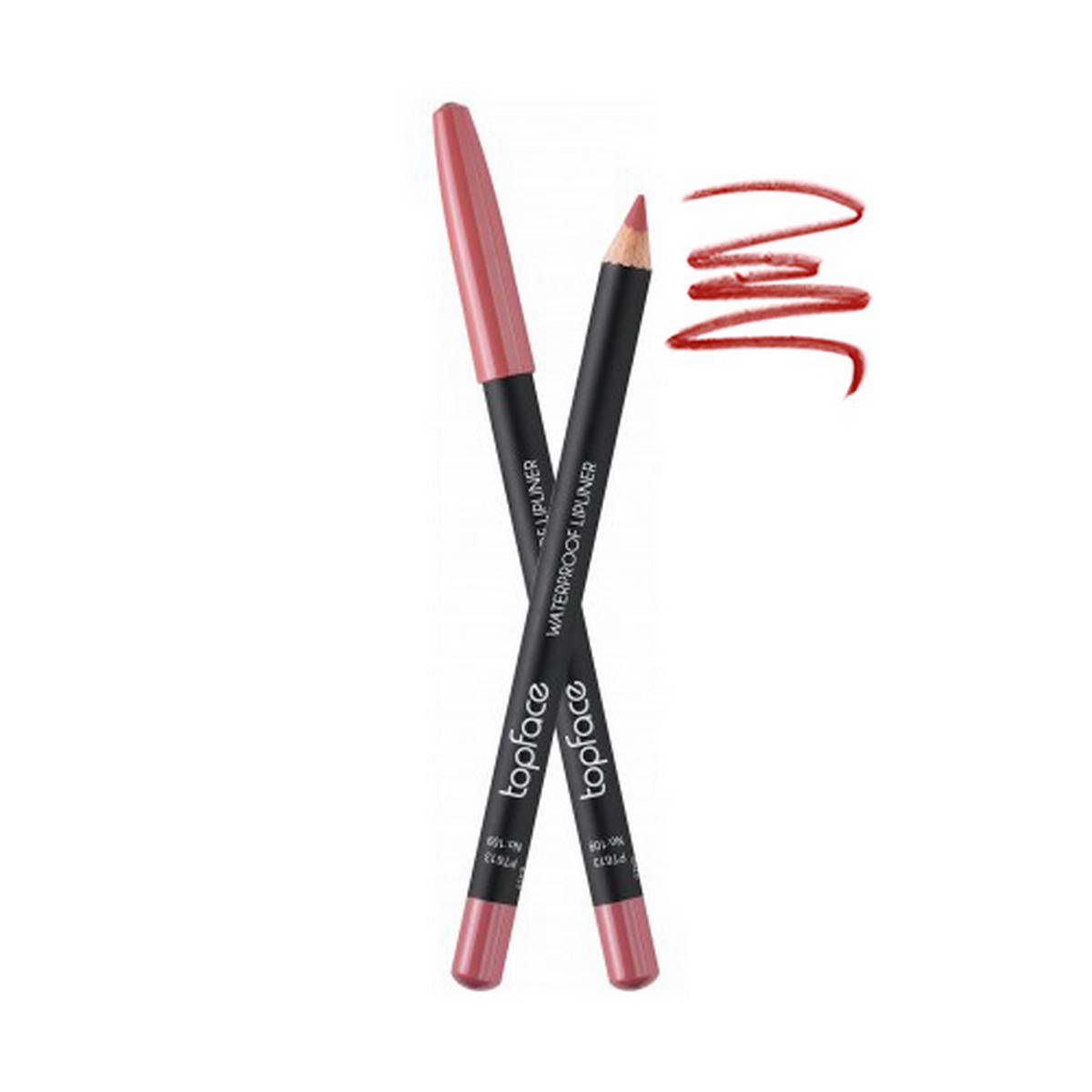 Олівець для губ водостійкий TopFace Waterproof Lipliner PT613 (109)