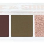 Тіні для повік Bless Beauty Matte & Shimmer 5 відтінків № 07(Olive)