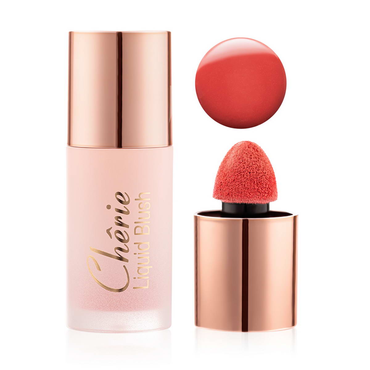 Рум'яна для обличя рідкі TopFace Cherie PT356 (04 - Rose Ritual) 6 мл