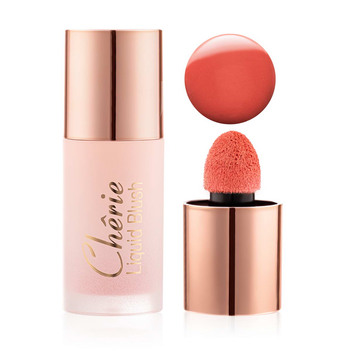 Рум'яна для обличя рідкі TopFace Cherie PT356 (05 - Soft Peach) 6 мл