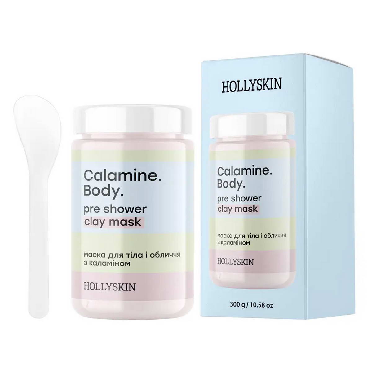 Маска для тіла і обличчя з каламіном Hollyskin Calamine Body 300 г