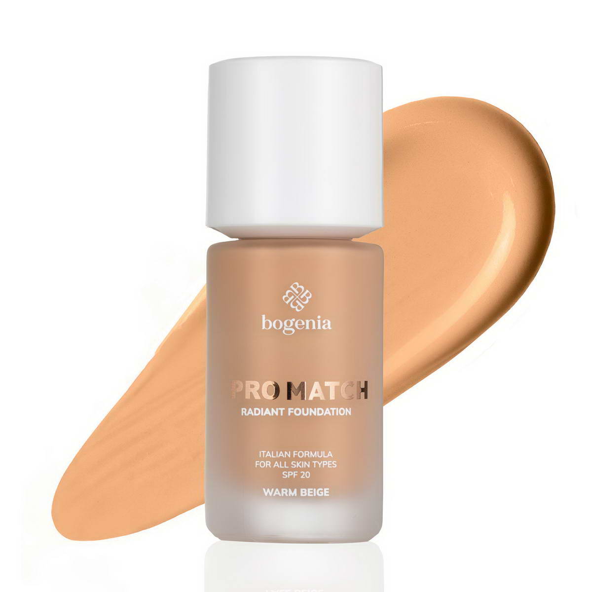 Тональна основа Bogenia Match Foundation BG609 (005 Warm Beige) 35 мл