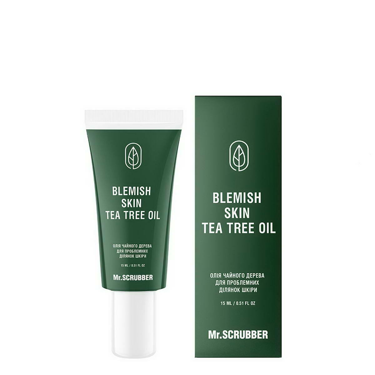 Олія чайного дерева для обличчя Mr.SCRUBBER Blemish Skin Tea Tree Oil 15 мл