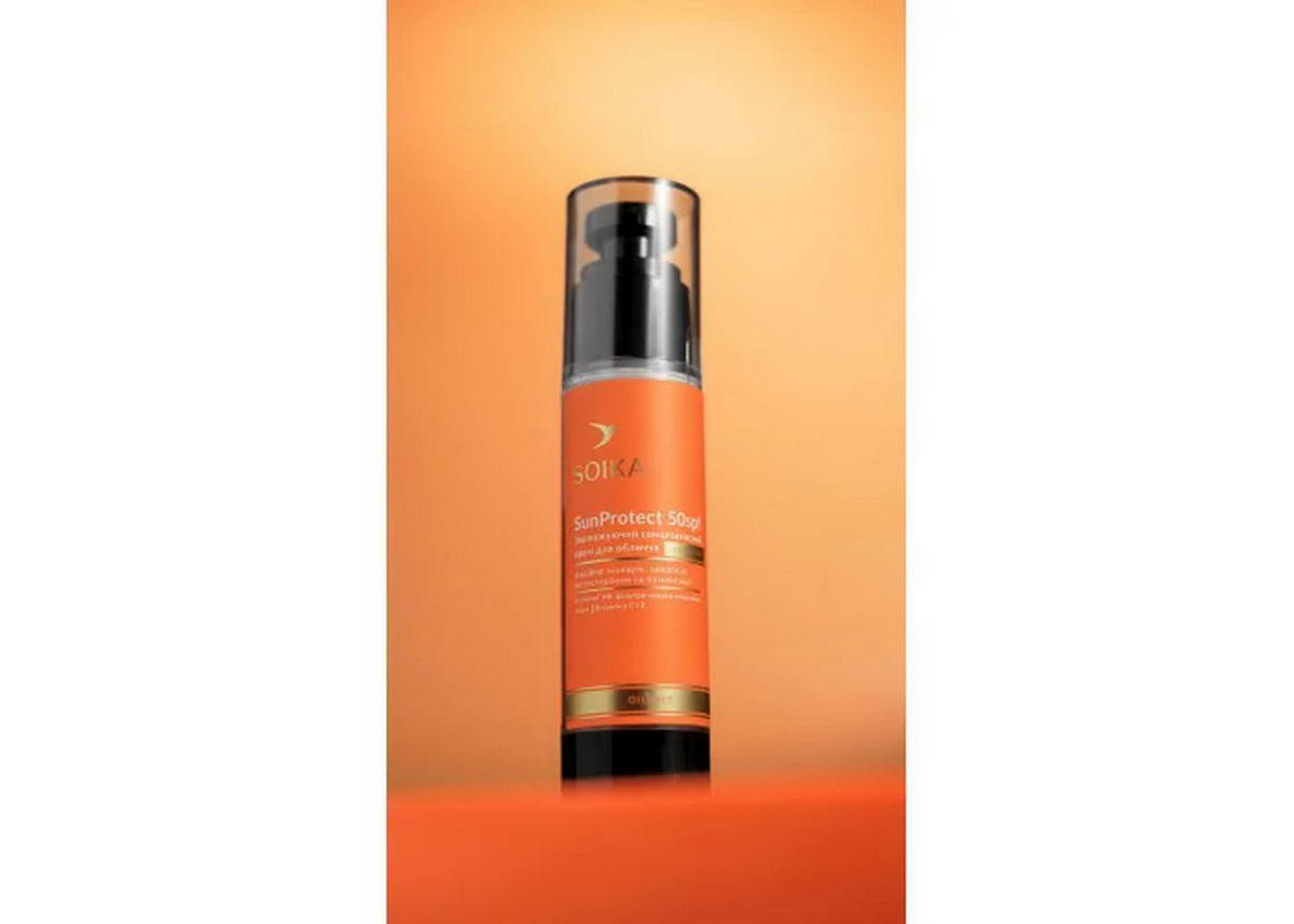Сонцезахисний крем зволожуючий SPF 50 Soika SunProtect 50 мл