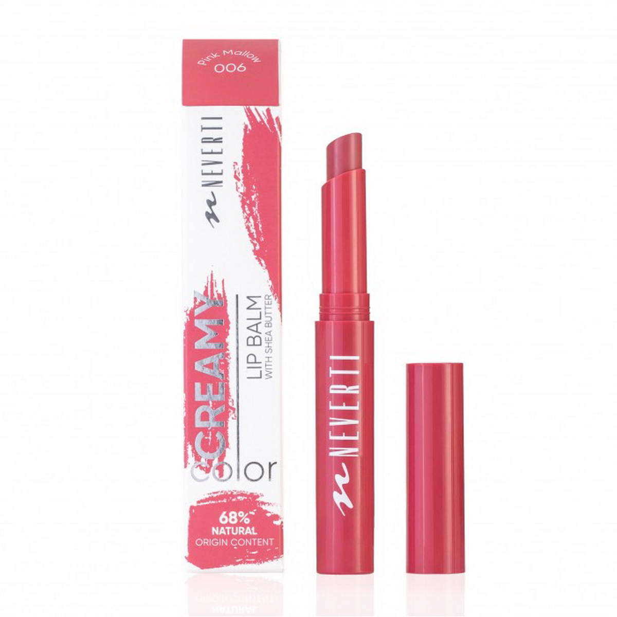 Бальзам для губ Neverti NP704 (№006 Pink Mallow)