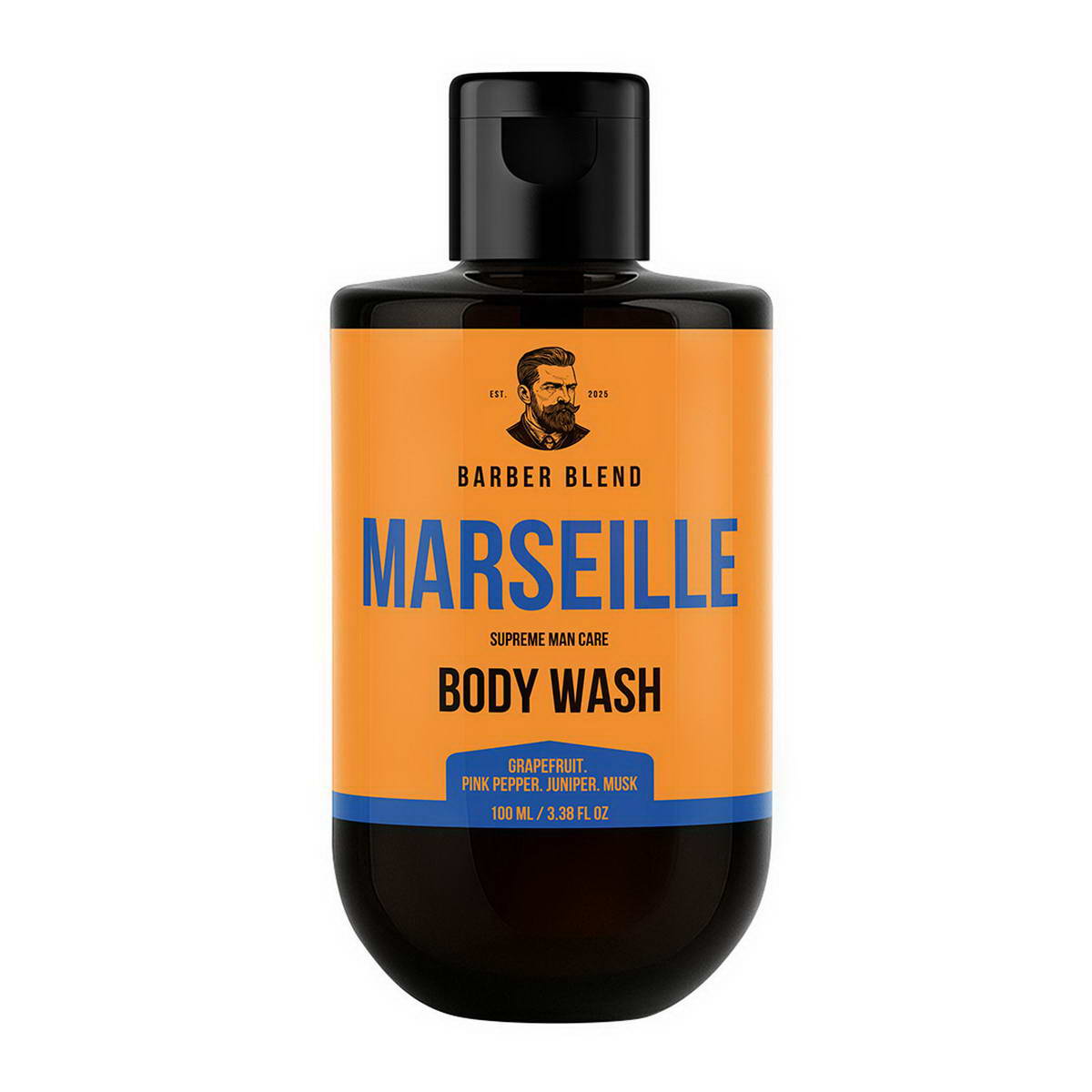 Гель для душу парфумований чоловічий Barber Blend Marseille 100 мл