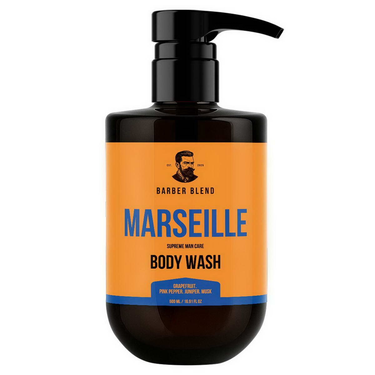 Гель для душу парфумований чоловічий Barber Blend Marseille 500 мл