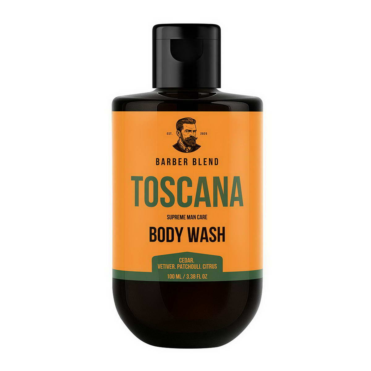 Гель для душу парфумований чоловічий Barber Blend Toscana 100 мл