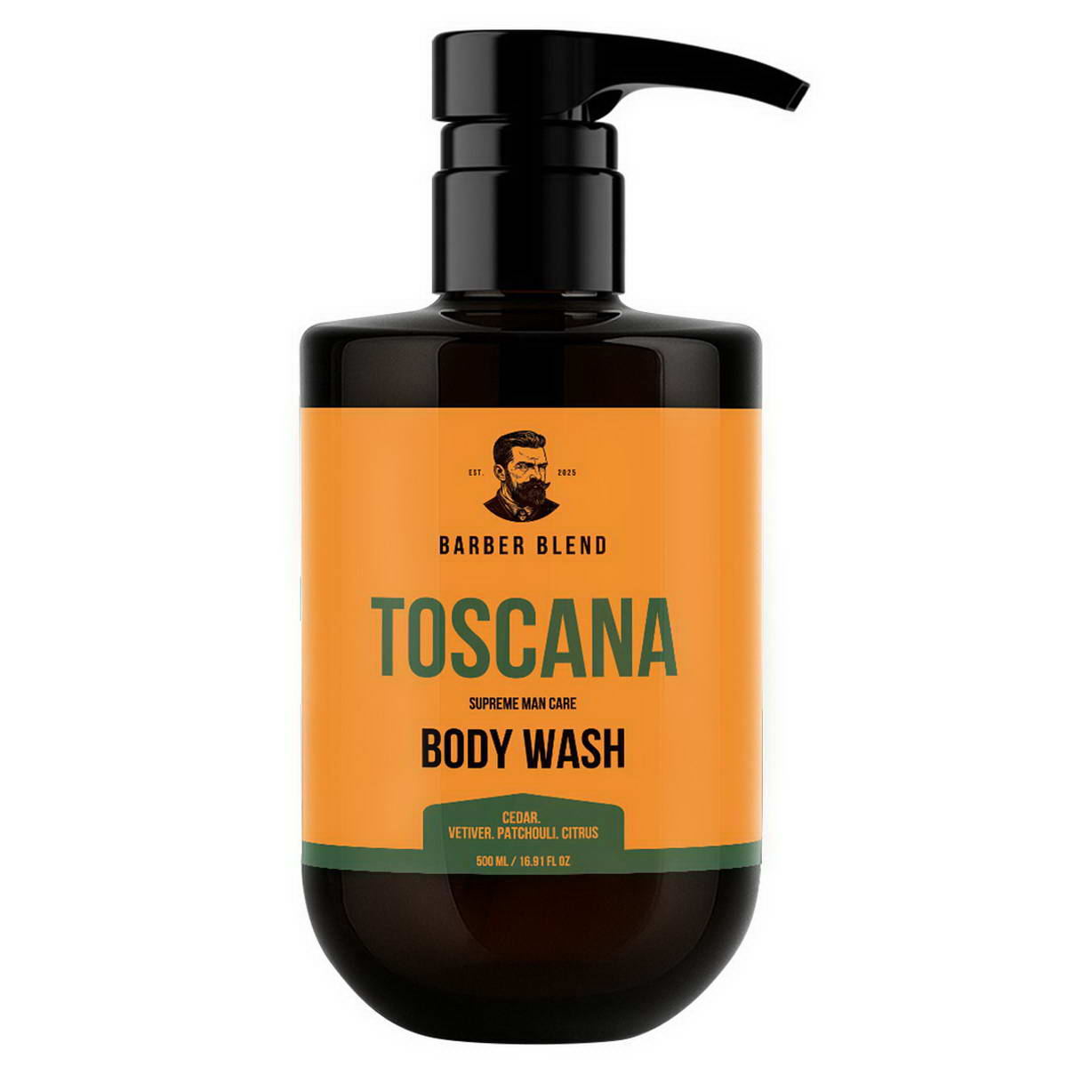 Гель для душу парфумований чоловічий Barber Blend Toscana 500 мл