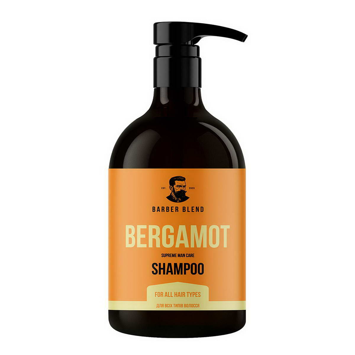 Шампунь для всіх типів волосся Barber Blend Bergamot 500 мл