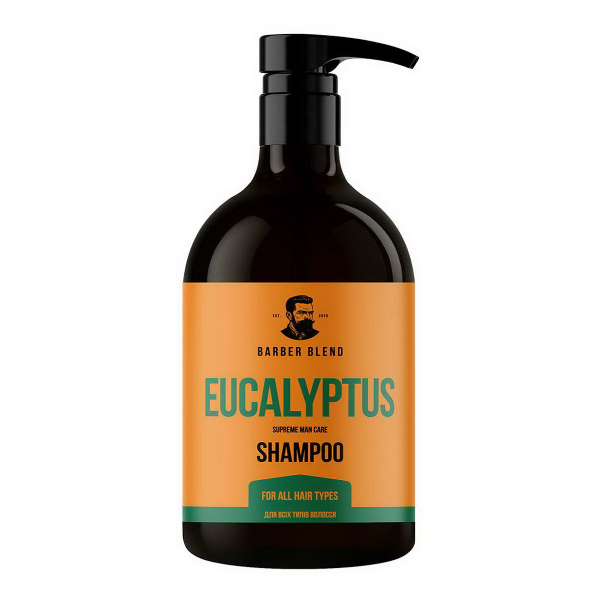 Шампунь для всіх типів волосся Barber Blend Eucalyptus 500 мл