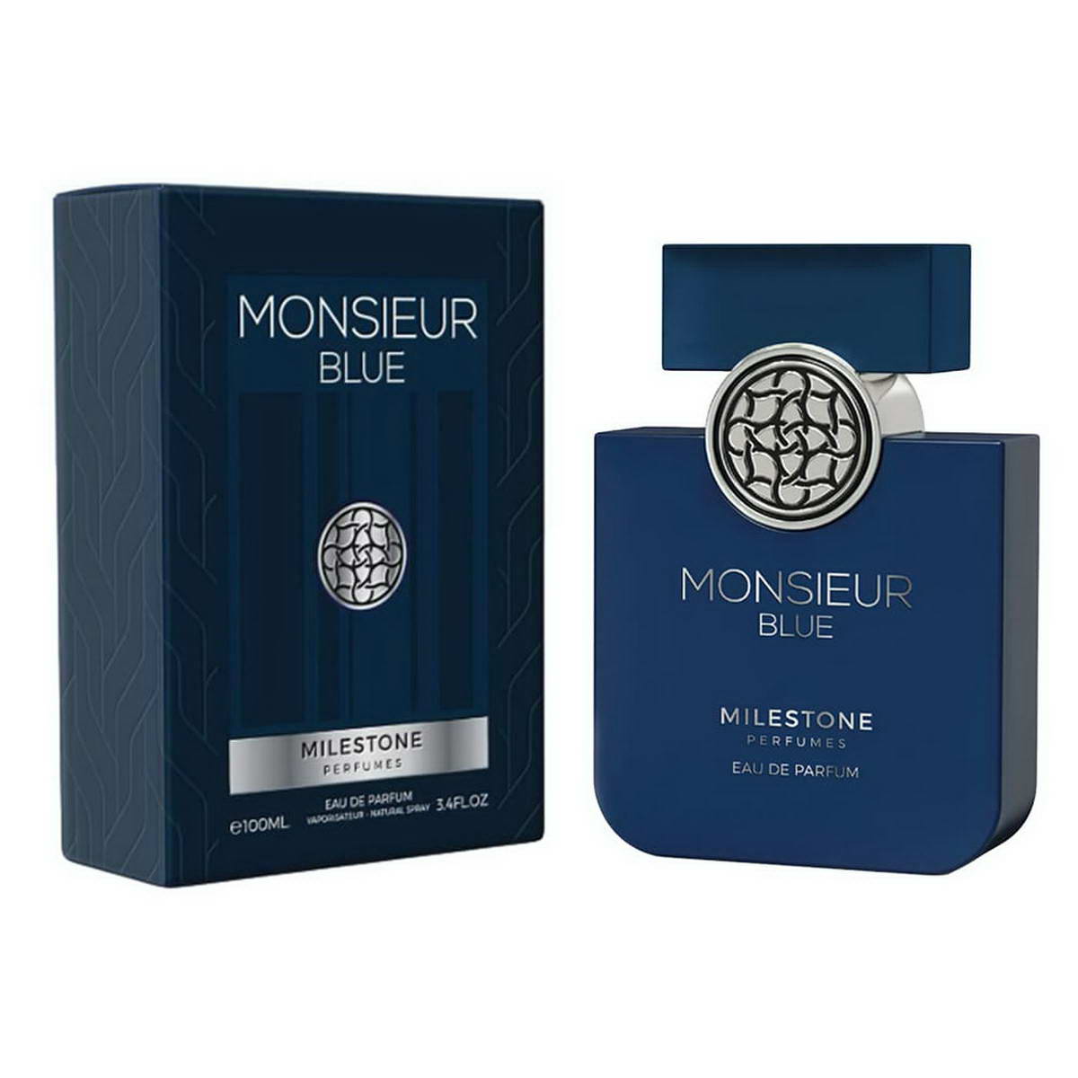 Парфумована вода чоловіча Milestone Monsieur Blue 100 мл (MM35990)
