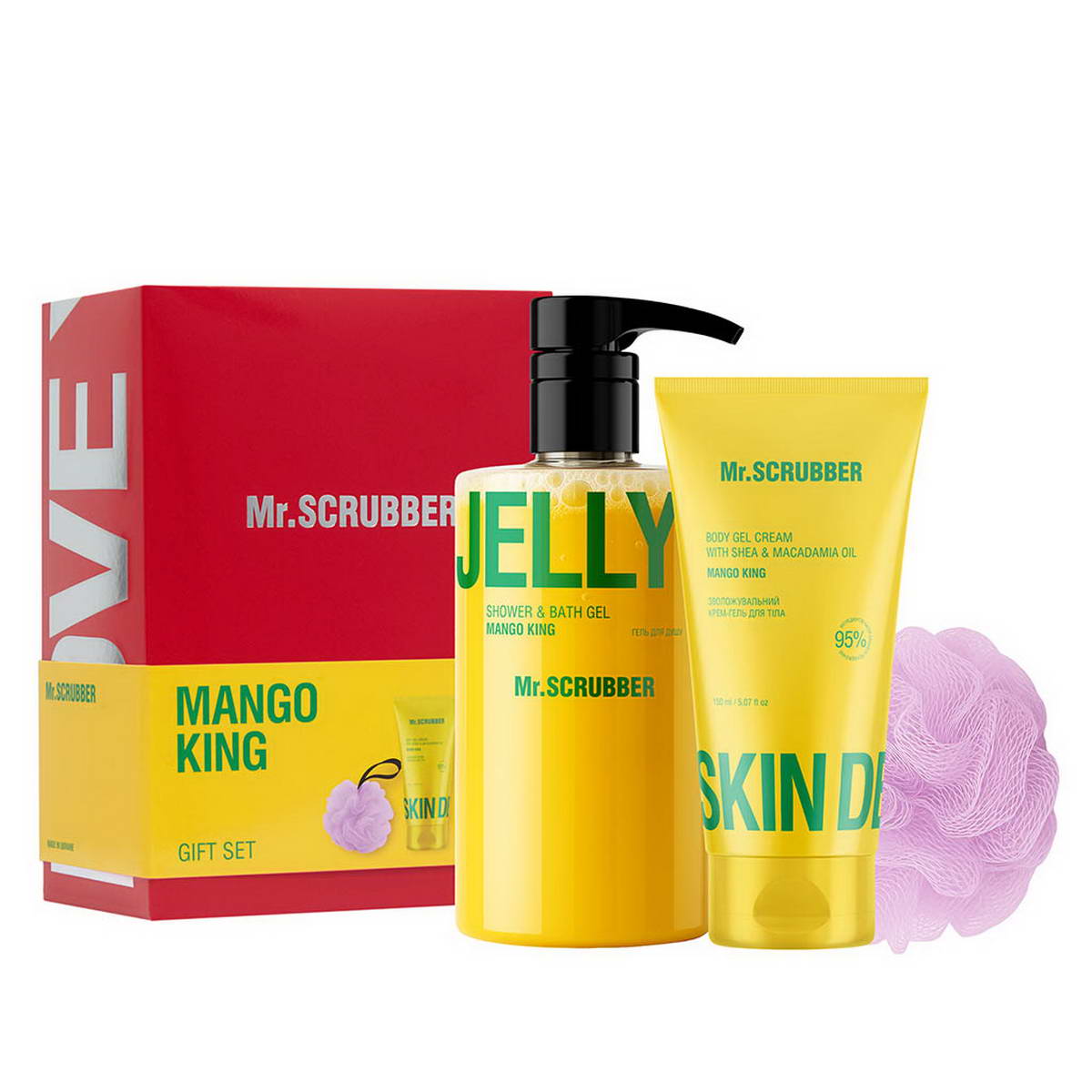 Набір Подарунковий Mr.SCRUBBER Mango King