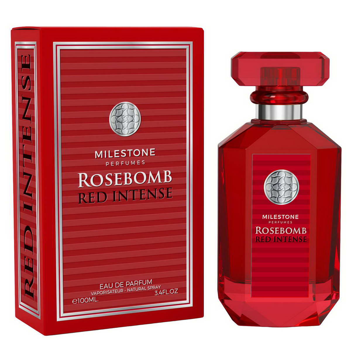 Парфумована вода жіноча Milestone Rosebomb Red Intense 100 мл (MM35995)