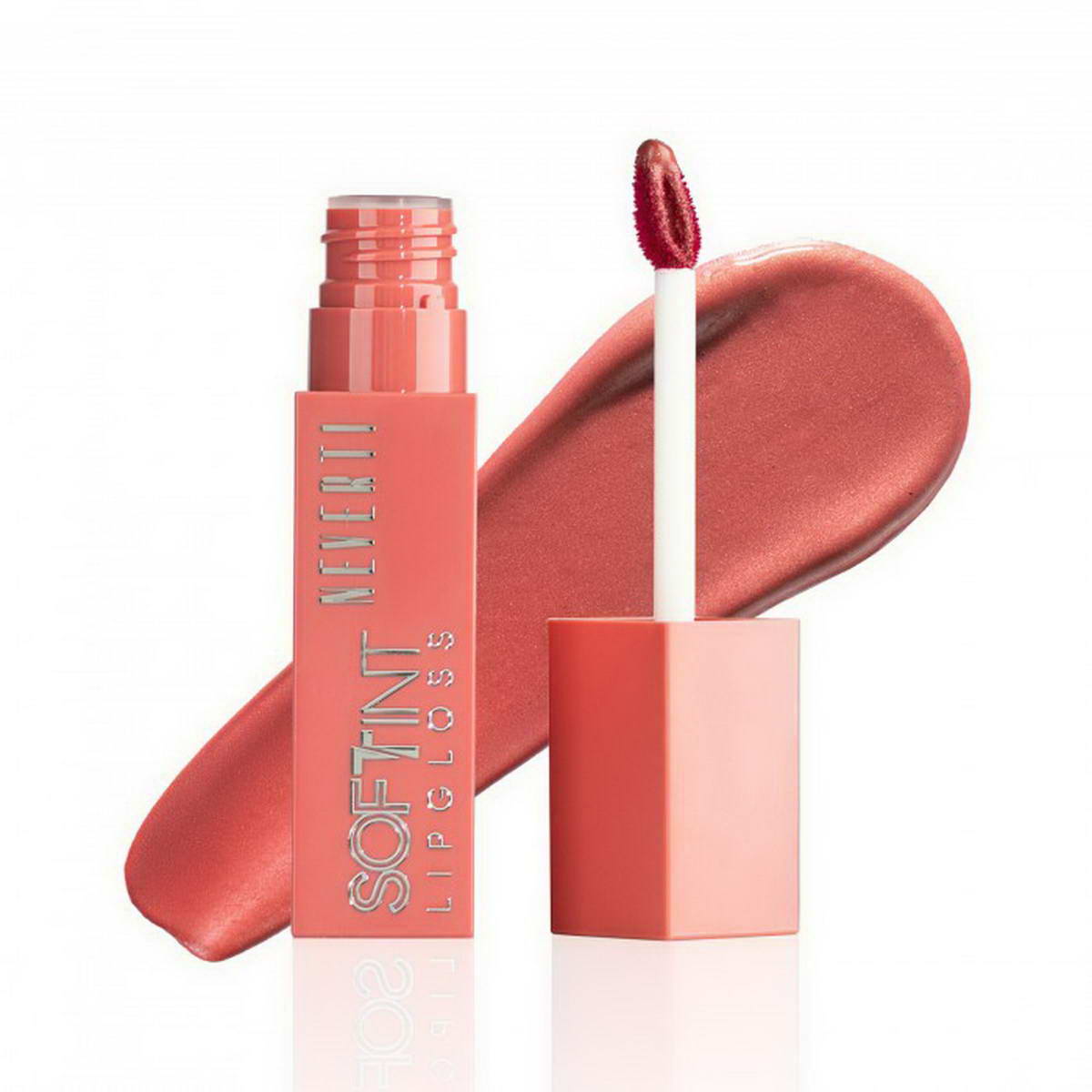 Тінт для губ Neverti Soft Tint Lipgloss NP802 (001)
