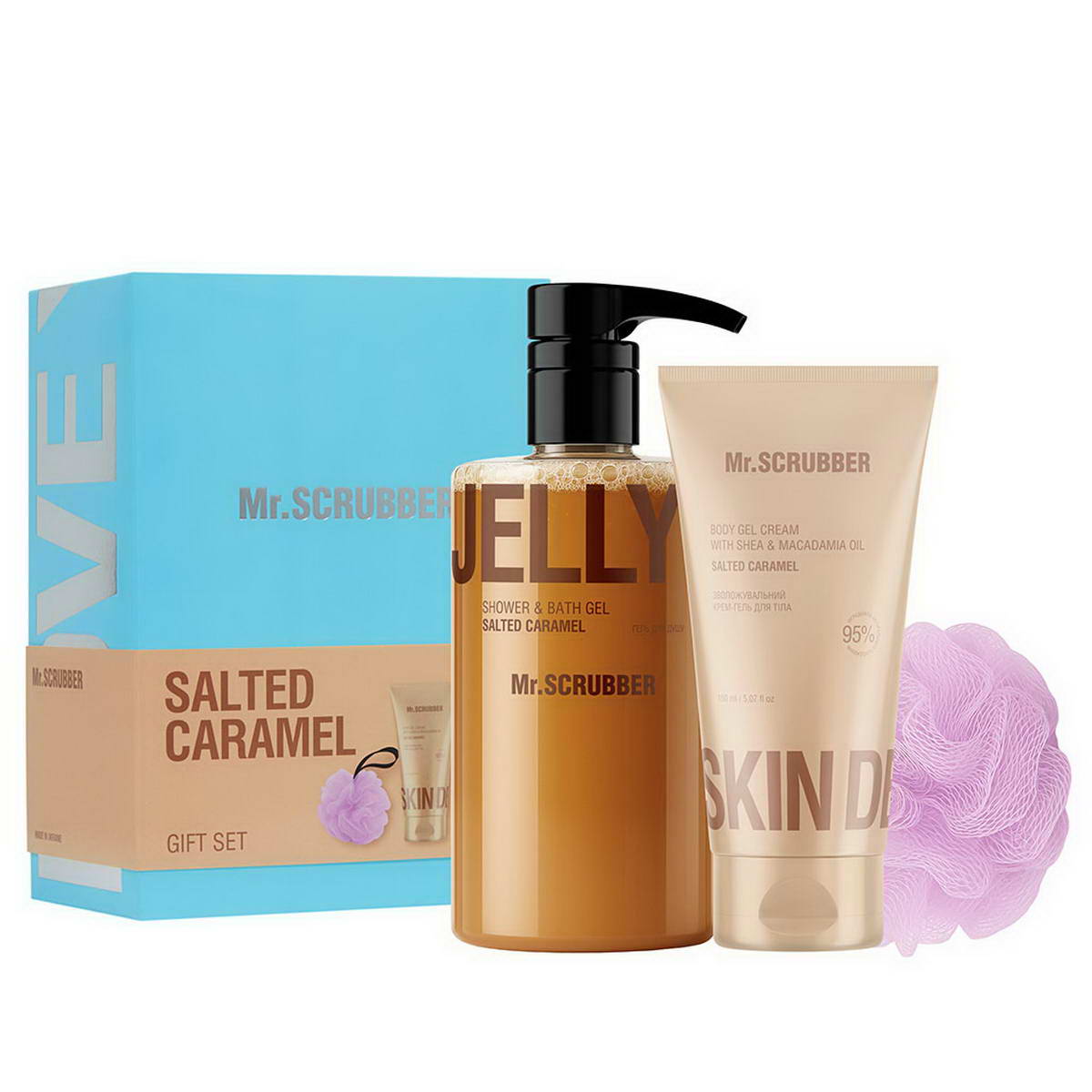 Набір Подарунковий Mr.SCRUBBER Salted Caramel