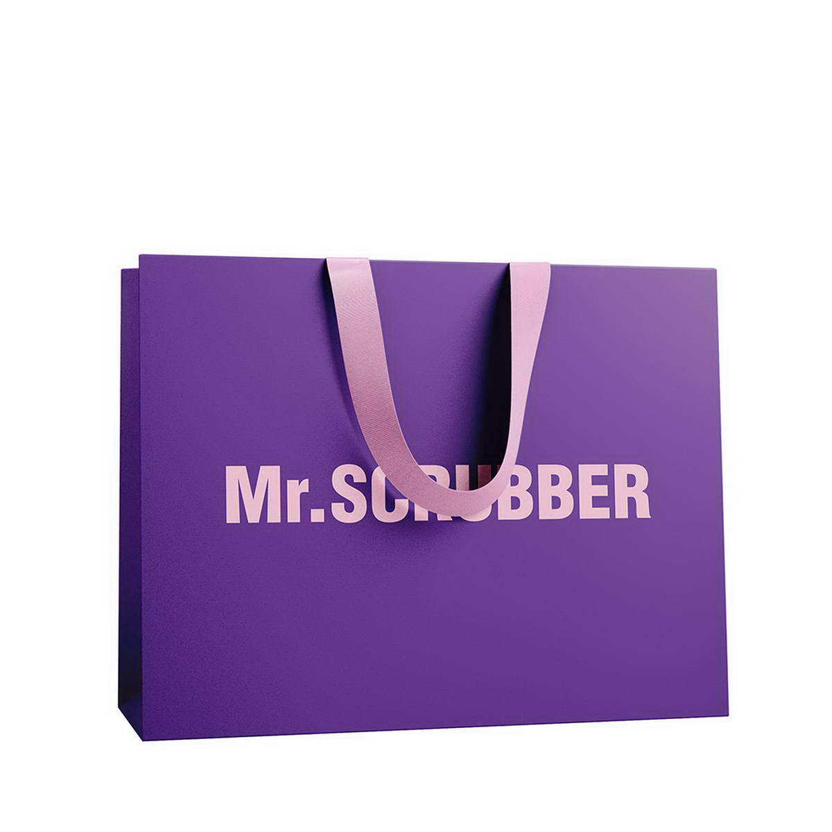 Пакет подарунковий Фіолетовий Mr.SCRUBBER 400x330х150 мм