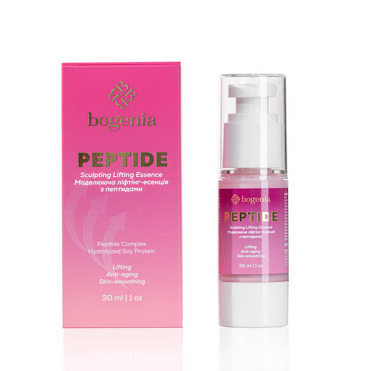 Ліфтінг-есенція моделююча з пептидами Bogenia Peptide BG454 (005) 30 мл
