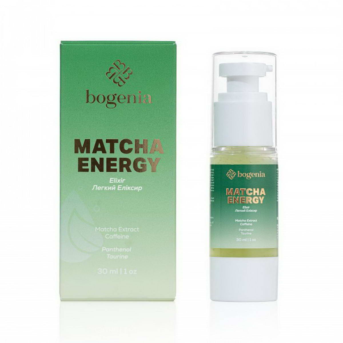 Еліксир для обличчя Bogenia Matcha Elixir BG459 (004) 30 мл