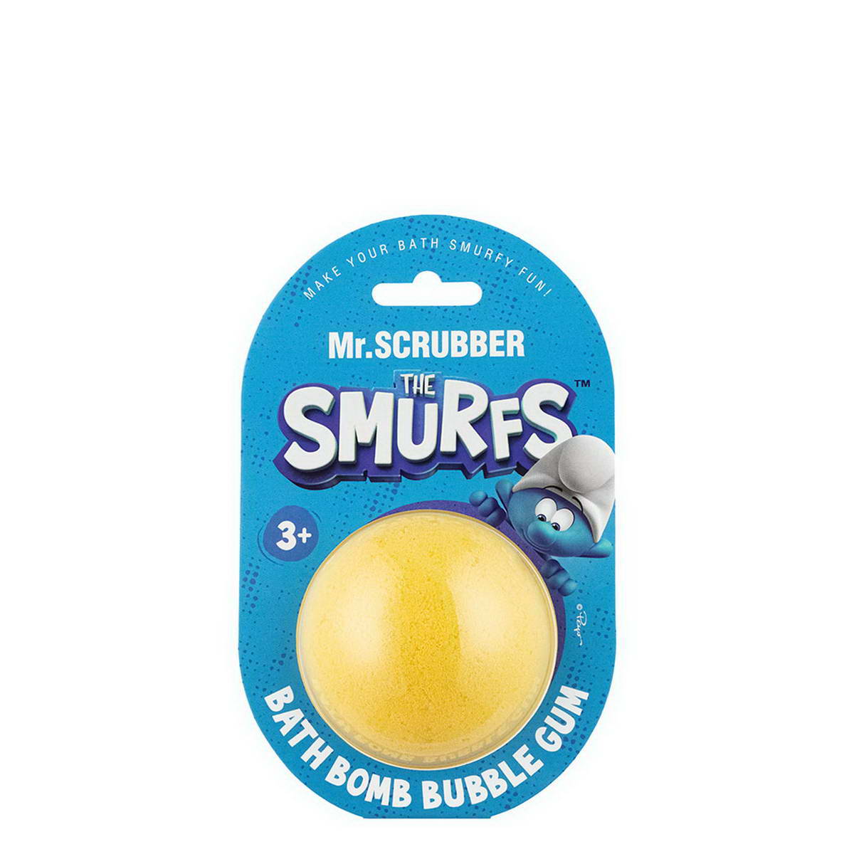 Бомбочка для ванни Mr.SCRUBBER The Smurfs Bubble Gum 200 г