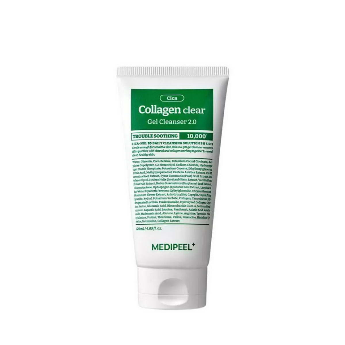 Гель для вмивання з колагеном Medi-Peel Green cica collagen clear 120 мл