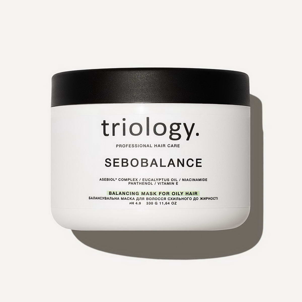 Маска Балансувальна для волосся схильного до жирності Triology Sebobalance 330 г