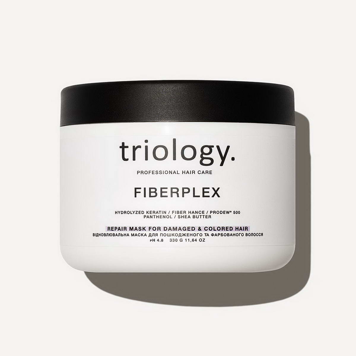Маска Відновлювальна для пошкодженого та фарбованого волосся Triology Fiberplex 330 г