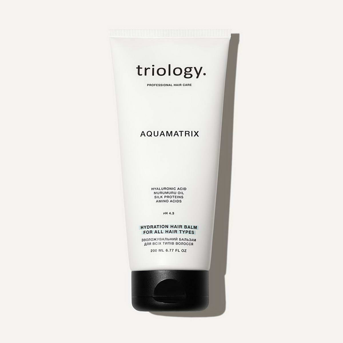 Бальзам Зволожувальний для всіх типів волосся Triology Aquamatrix 200 мл