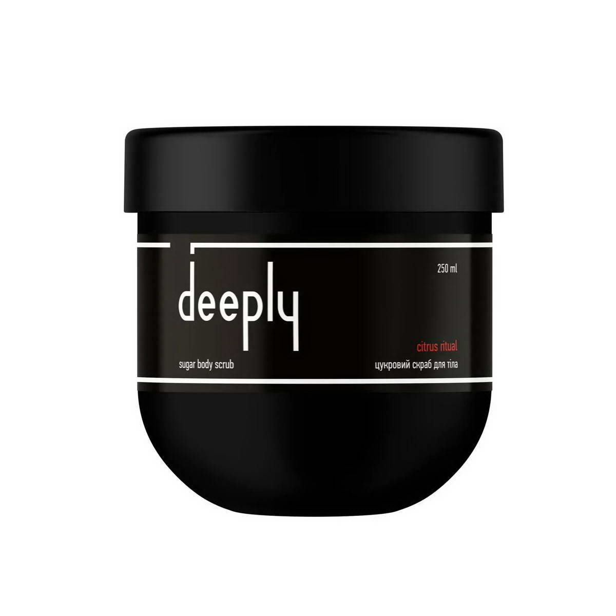 Скраб цукровий для тіла Deeply Citrus Ritual Sugar Body Scrub 250 мл