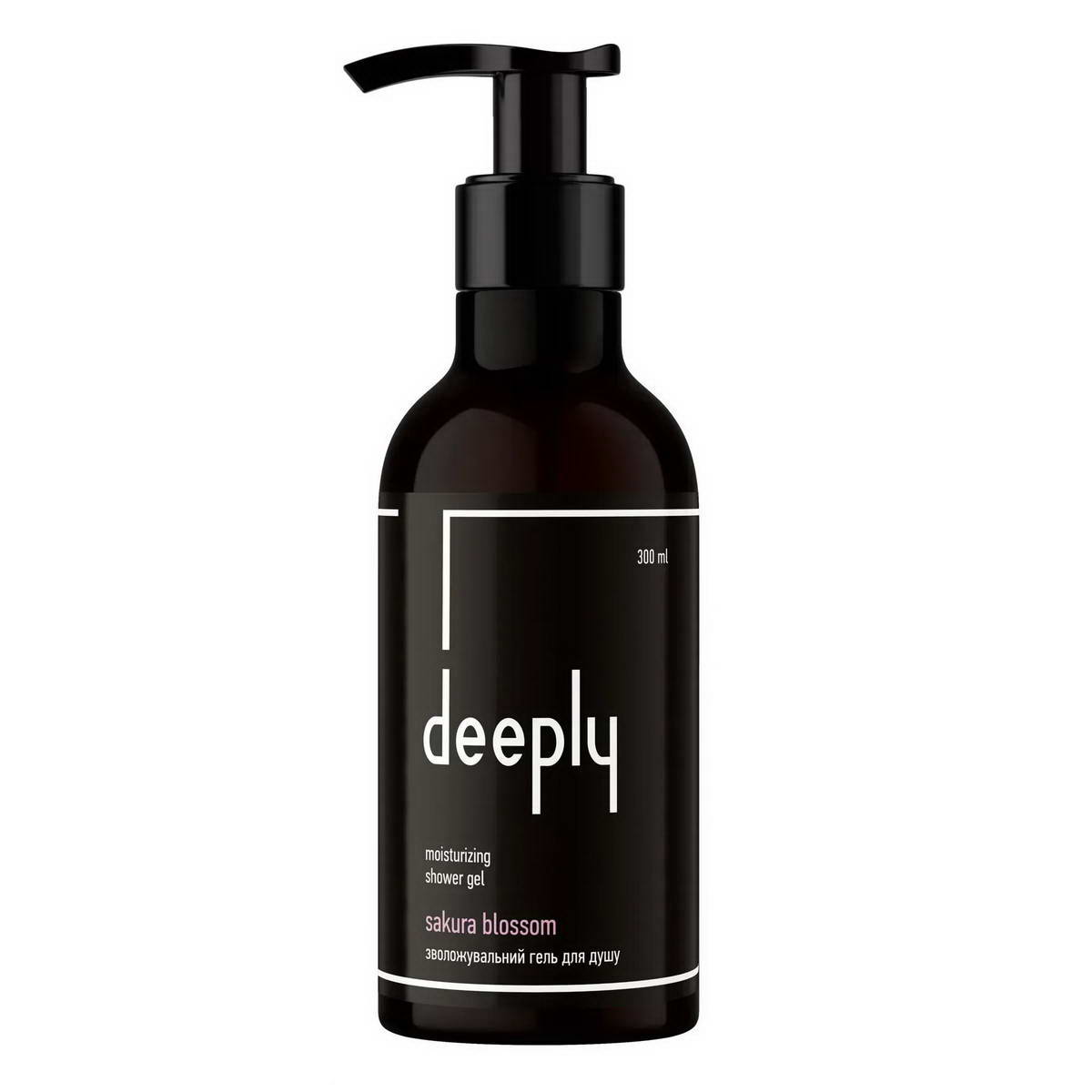 Гель для душу зволожувальний Deeply Sakura Blossom Moisturizing Shower gel 300 мл