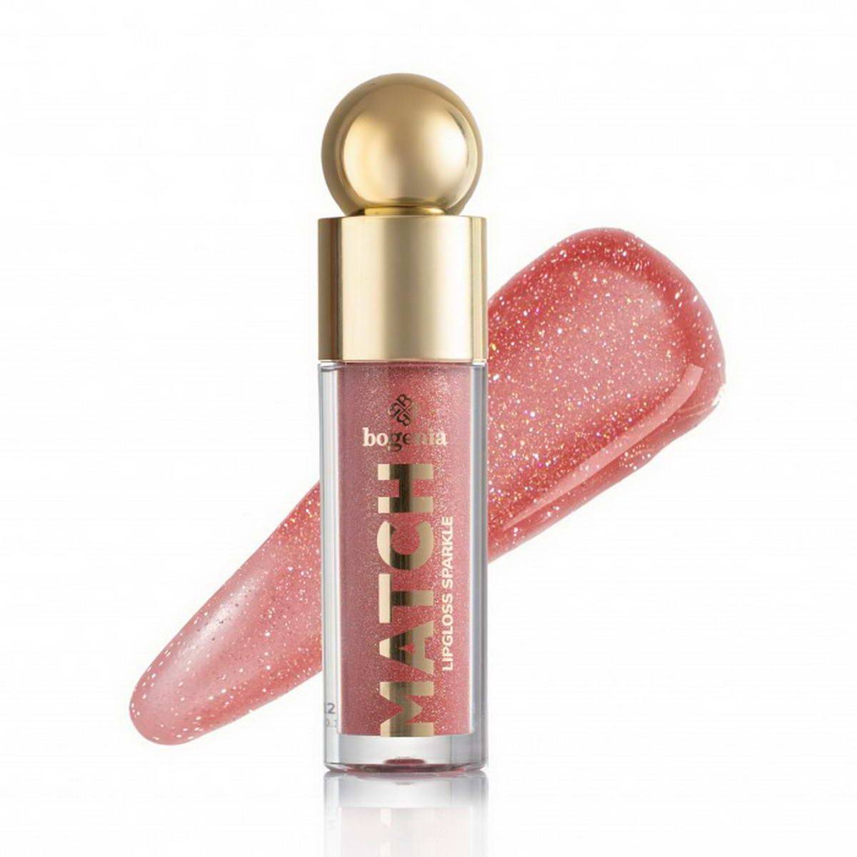 Блиск для губ Bogenia Match Lipgloss Sparkle BG712 (007) 4.6 мл