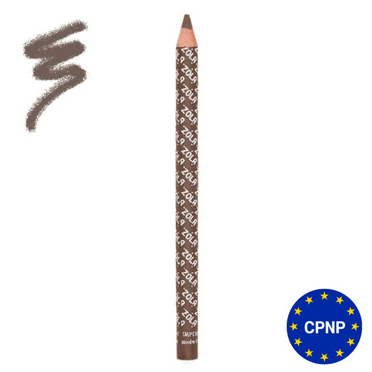 Zola Олівець для брів Пудровий Powder Brow Pencil Taupe Brown