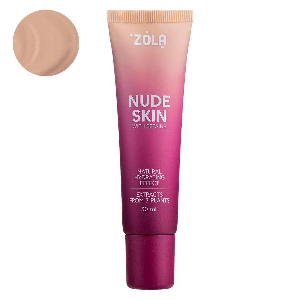 Zola Тональна основа Nude Skin 02 Medium