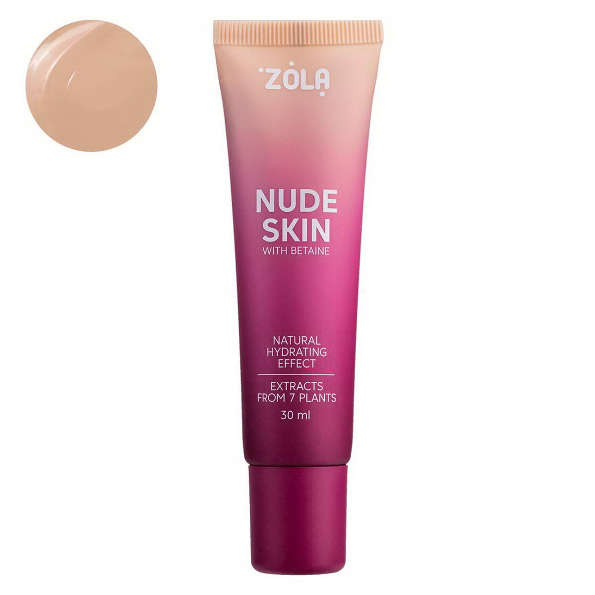 Zola Тональна основа Nude Skin 03 Tan