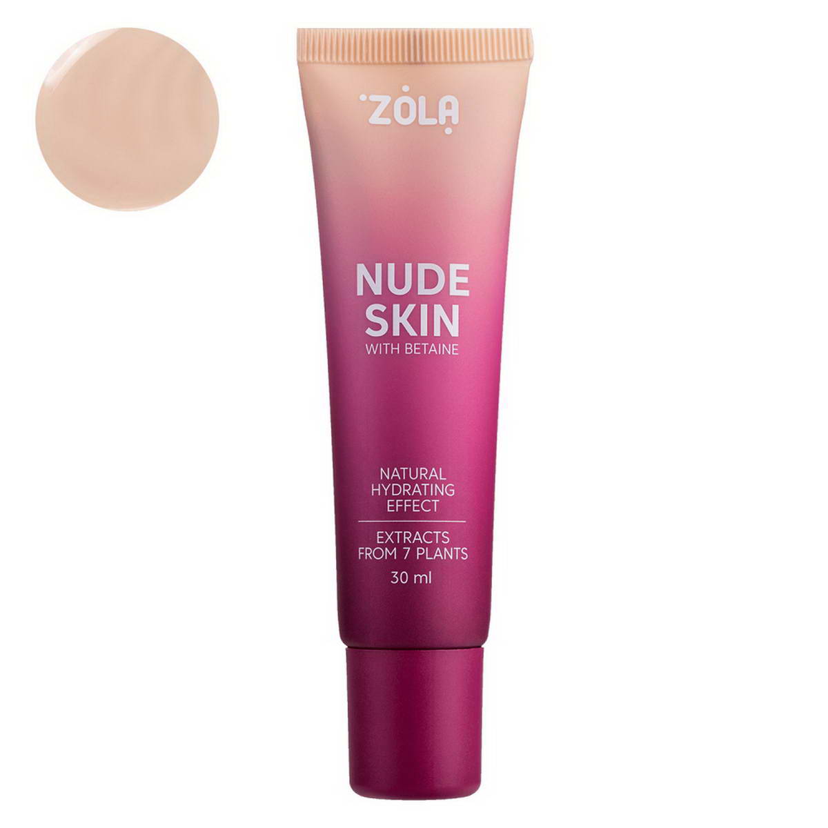 Zola Тональна основа Nude Skin 01 Light