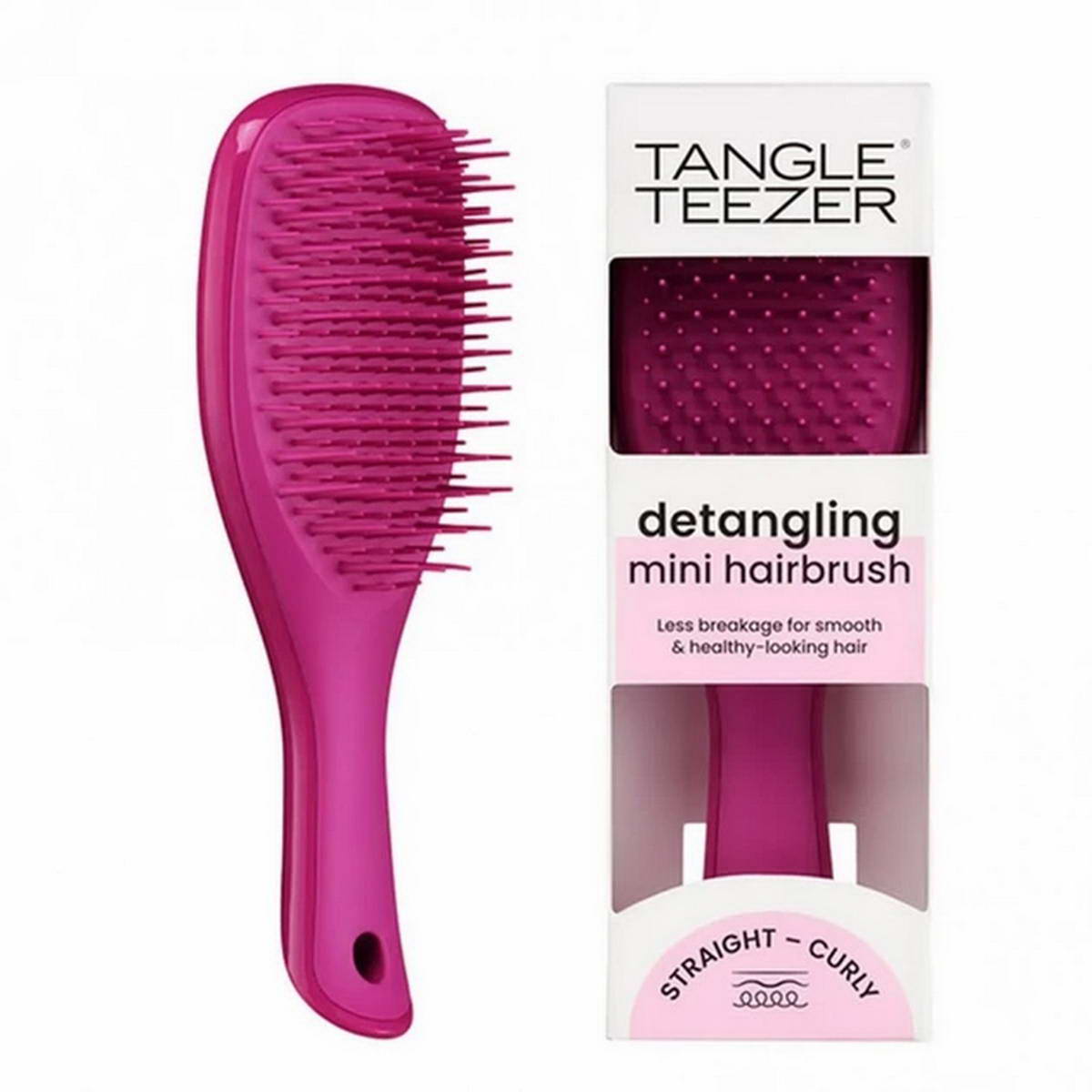 Tangle Teezer Щітка д/вол The Ultimate Detangler Mini Electric Raspberry