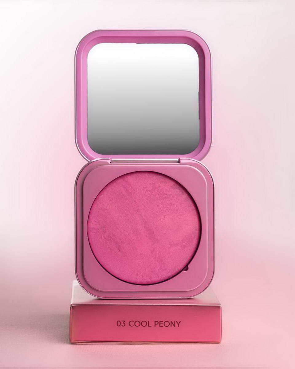Zola Рум’яна Velvet Blush Glow 03 Прохолодна півонія Cool Peony