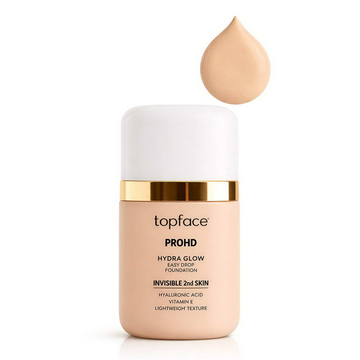 Тональна основа для обличчя TopFace Prohd Hydra Glow Easy Drop PT477(01)