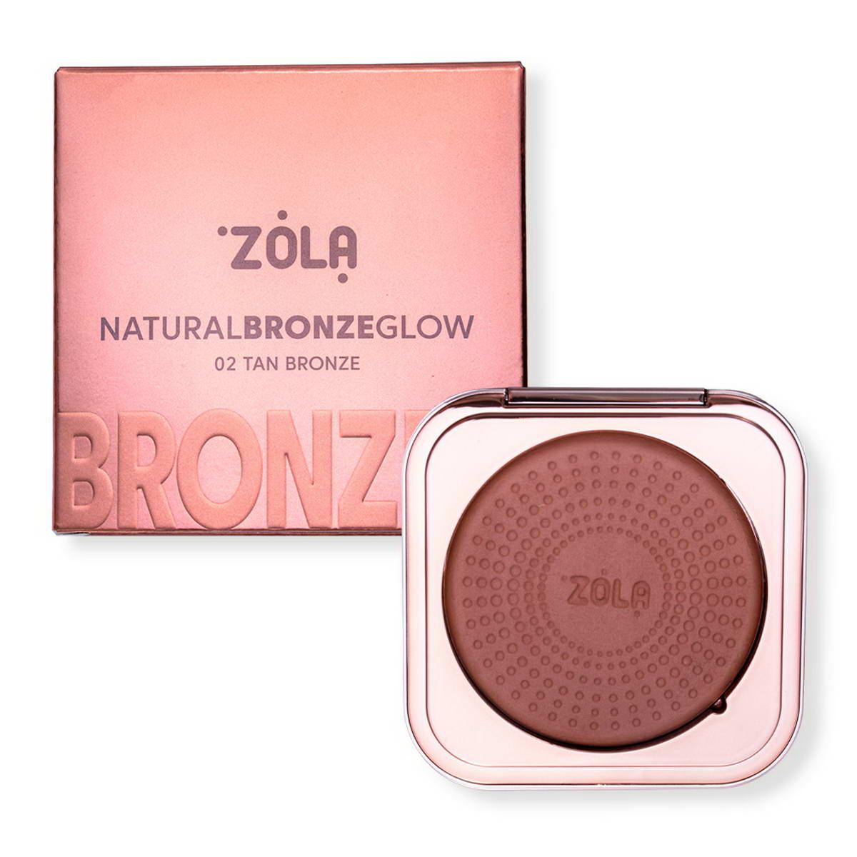 Бронзер для обличчя Zola Natural Bronze Glow (Tan Bronze 02)