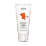 Сонцезахисний лосьйон для тіла та обличчя дитячий Babe Laboratorios SPF 50+ 100 мл