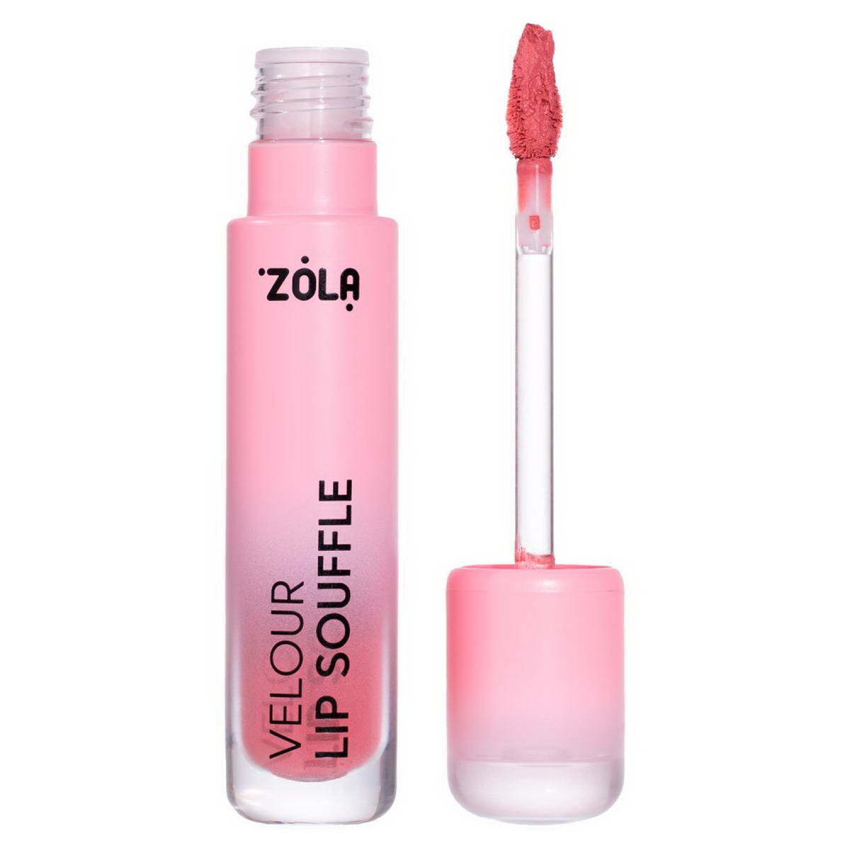 Zola Помада оксамитова матова Velour Lip Souffle 01 Rose Dream