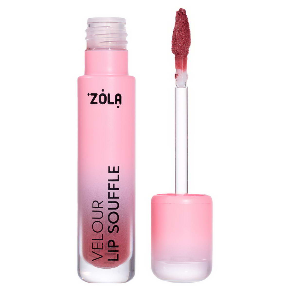 Zola Помада оксамитова матова Velour Lip Souffle 05 Cozy Pink