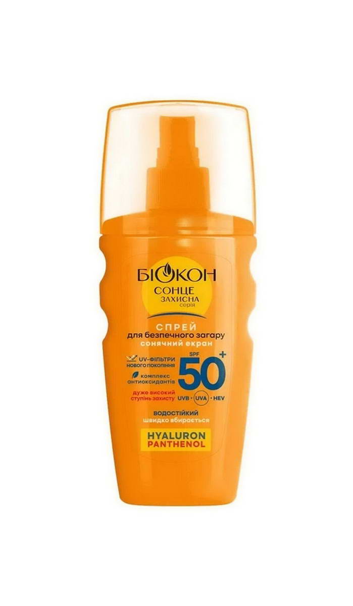 Біокон Спрей д/безпечної засмаги SPF-50 160мл