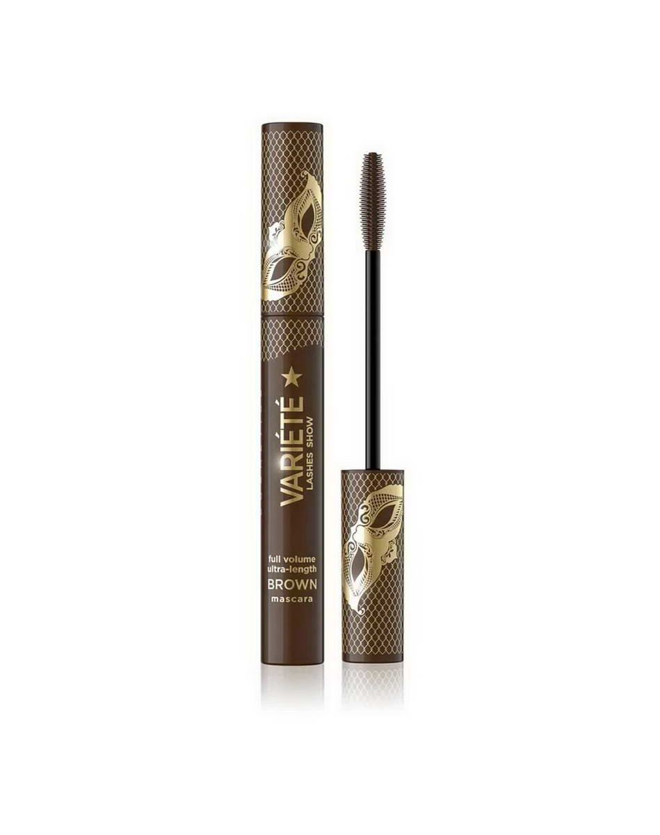 Eveline Туш Variete Lashes Show Об'єм коричнева 10мл
