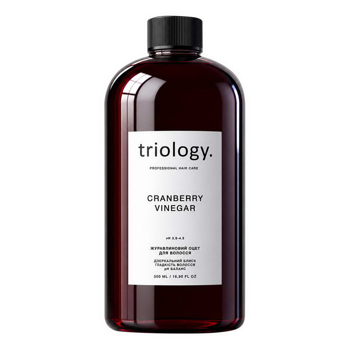 Оцет Журавлиновий для волосся Triology 500 мл